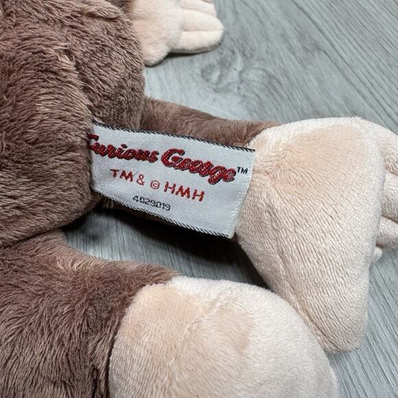 GUND Curious George Universal Studios And Or HMH Soft Plush Monkey With Shirt - Picture 7 of 11